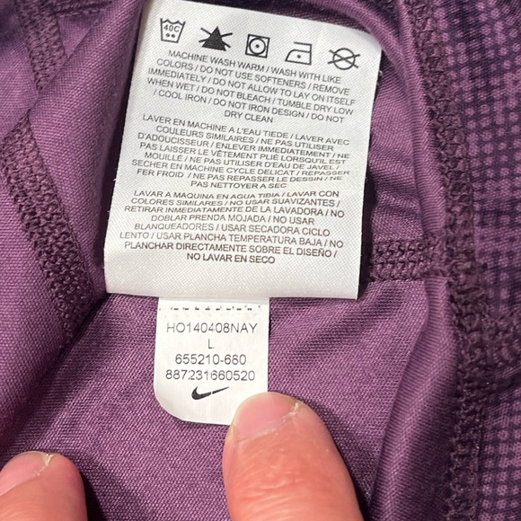 Nike Dry fit Running top long sleeve Size L‎ - Picture 9 of 10